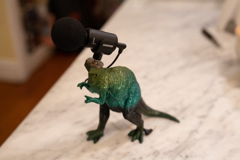 Tryanisaurus Mic – My 3D Printed Mic Stand