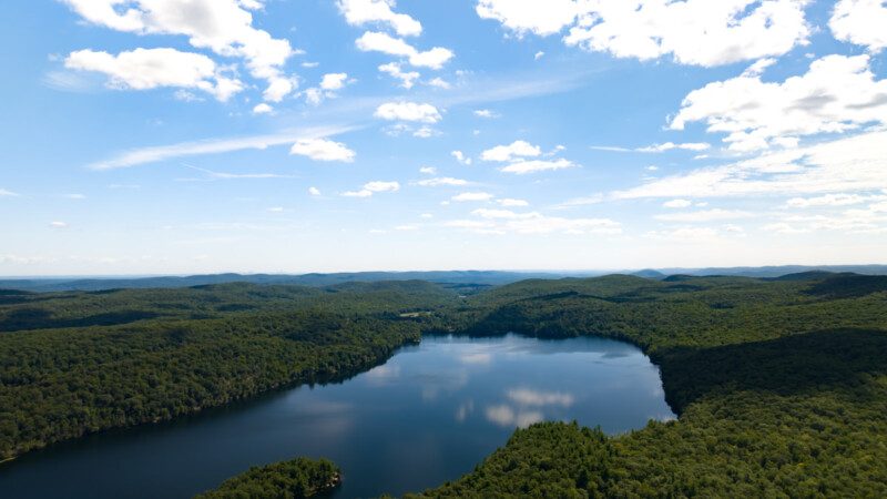 Without a Drone ND Filter images are easily overexposed, washed out, and lack resolution.